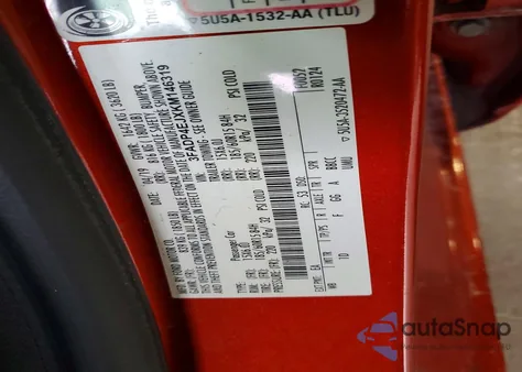 2019 Ford Fiesta Se z USA, uszkodzony, nr VIN 3FADP4EJXKM146319